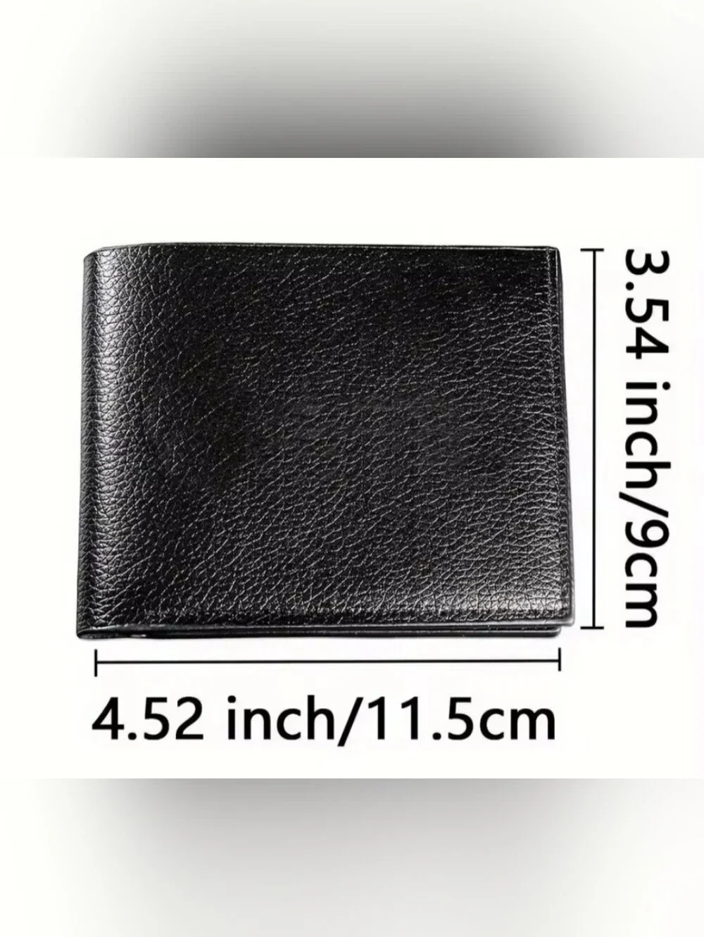 New Knights Of Columbus Black Bi-Fold Wallet